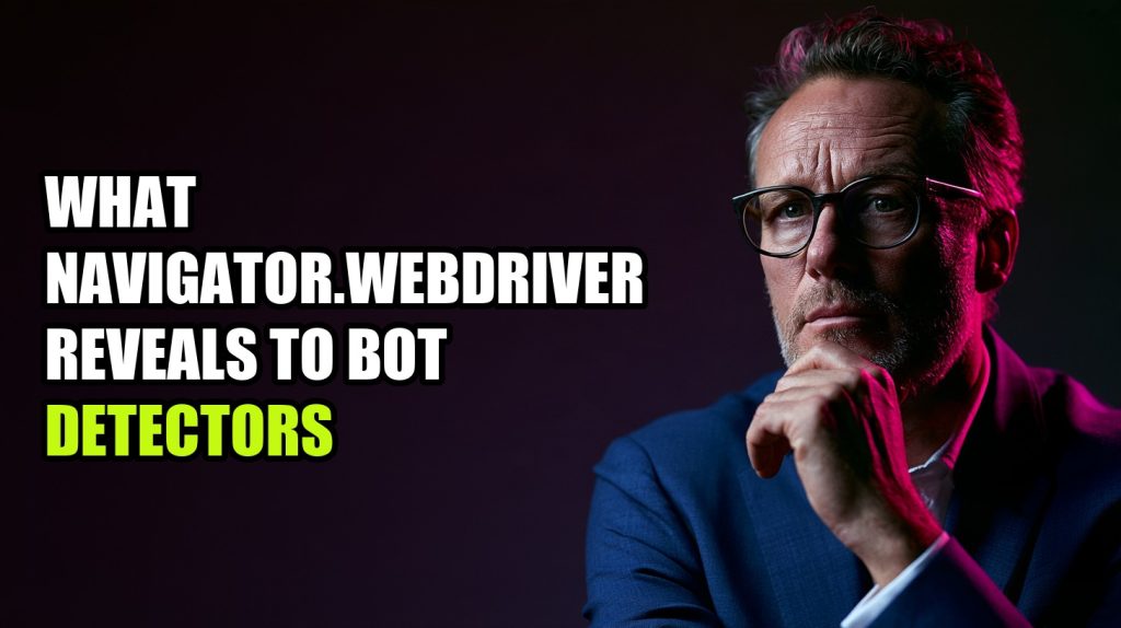 What navigator.webdriver Reveals to Bot Detectors