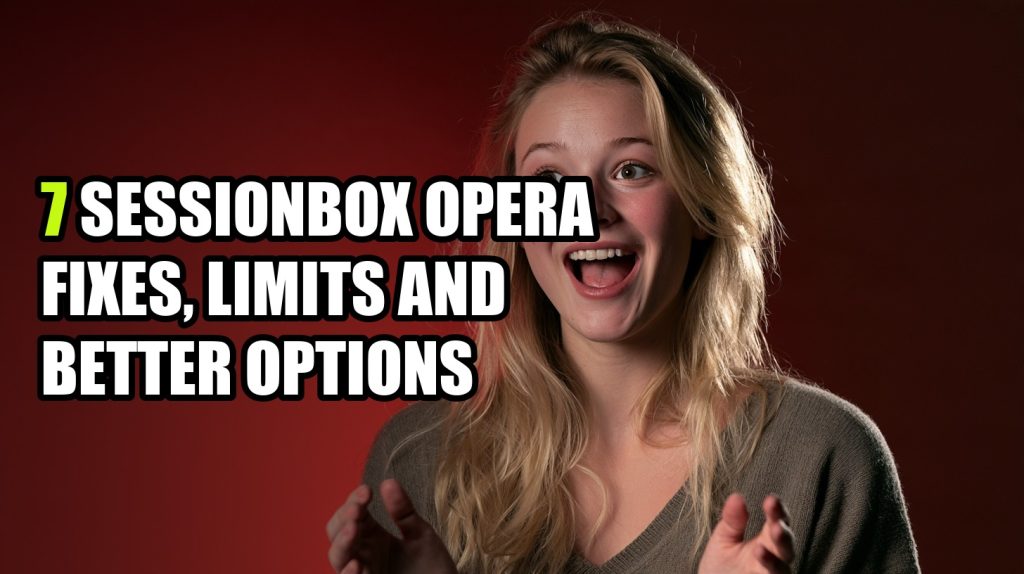 7 SessionBox Opera Fixes, Limits and Better Options
